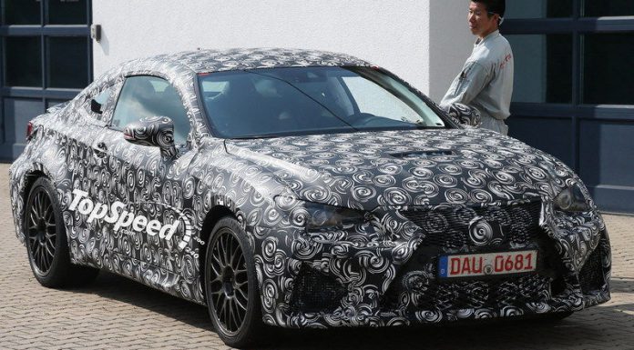 Spyshots: 2015 Lexus IS-F Coupe