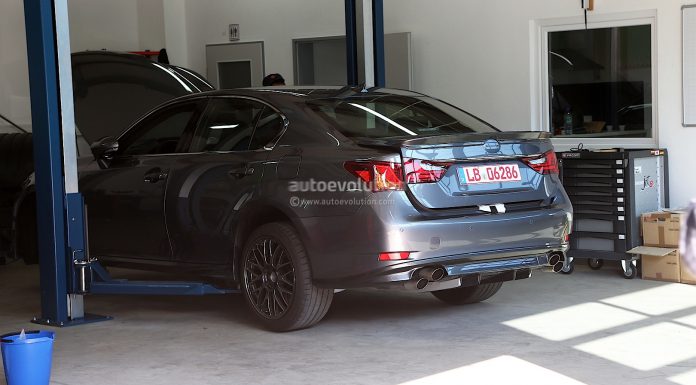 Spyshots: 2014 Lexus GS F Spotted in Germany