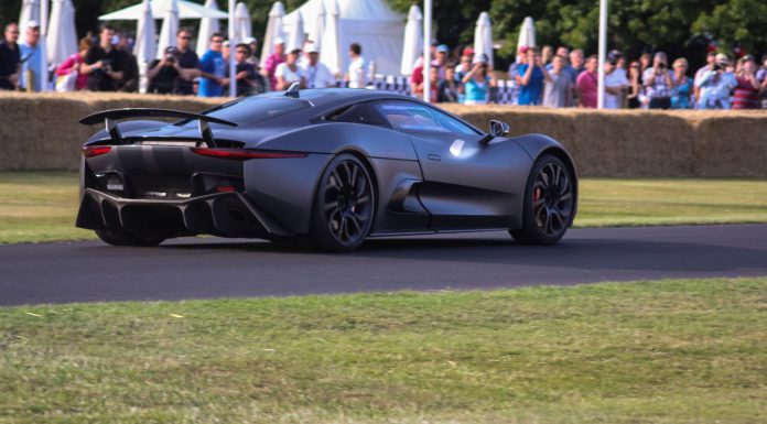 Jaguar C-X75 at Goodwood Festival of Speed 2013