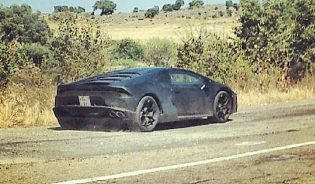 2015 Lamborghini Cabrera Spotted Testing