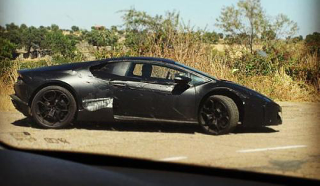 2015 Lamborghini Cabrera Spotted Testing