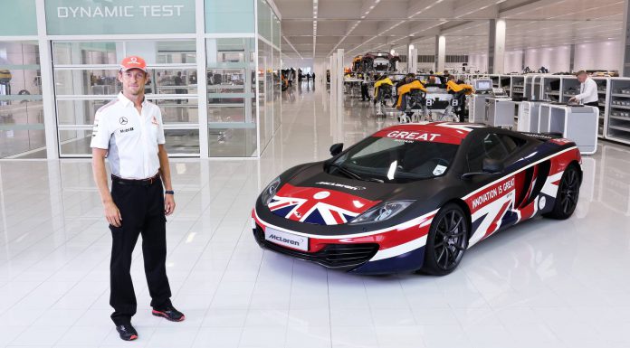 Jenson Button Reveals 'GREAT' McLaren 12C