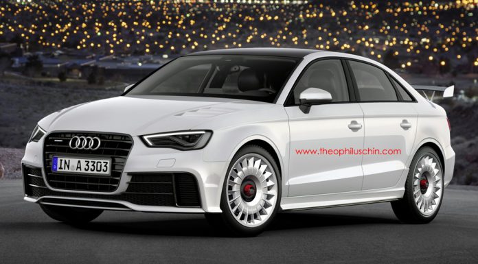 Render: Audi RS3 Sedan by Theophilus Chin