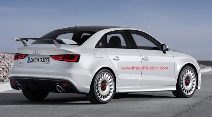 Render: Audi RS3 Sedan by Theophilus Chin