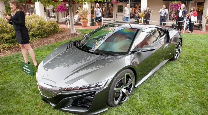 Acura NSX at Pebble Beach