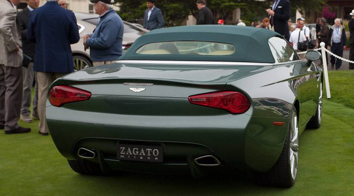 Aston Martin DB9 Spyder Zagato Centennial Rear