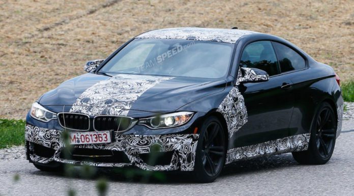 Spyshots: 2014 BMW M4 Spotted With Minimal Camouflage
