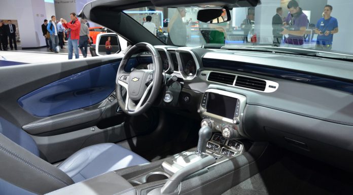 Camaro Convertible at Frankfurt Interior