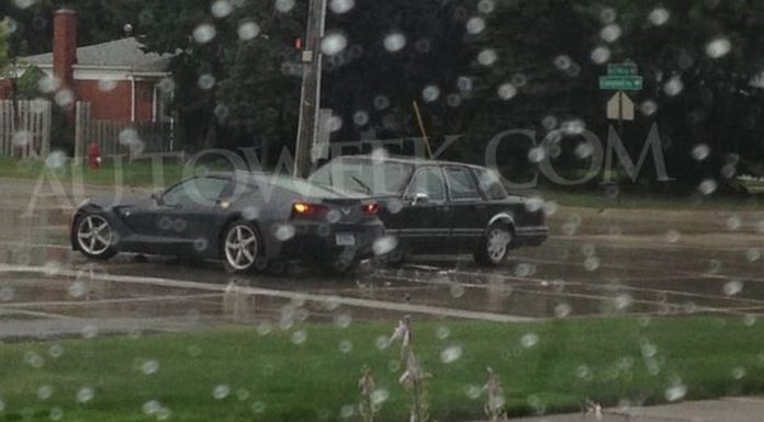 Car Crash: Lincoln Hits 2014 Chevrolet Corvette Stingray