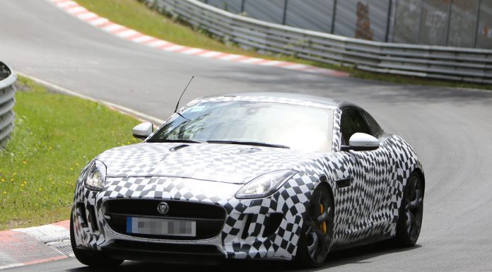 Spyshots: 2014 Jaguar F-Type R Coupe