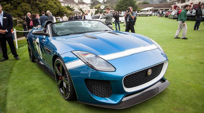 Jaguar F Type Project 7 at Monterey 2013