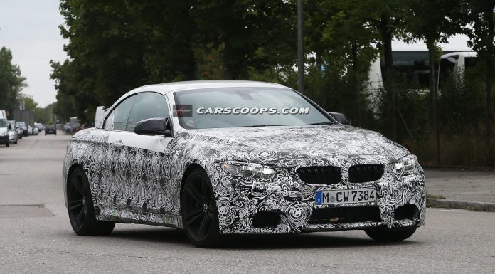 Spyshots: 2014 BMW M4 Convertible Snapped for the First Time