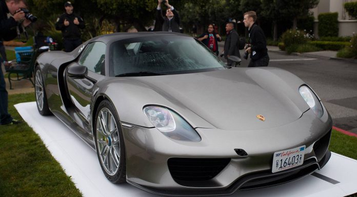 Porsche 918 Spyder at Pebble Beach