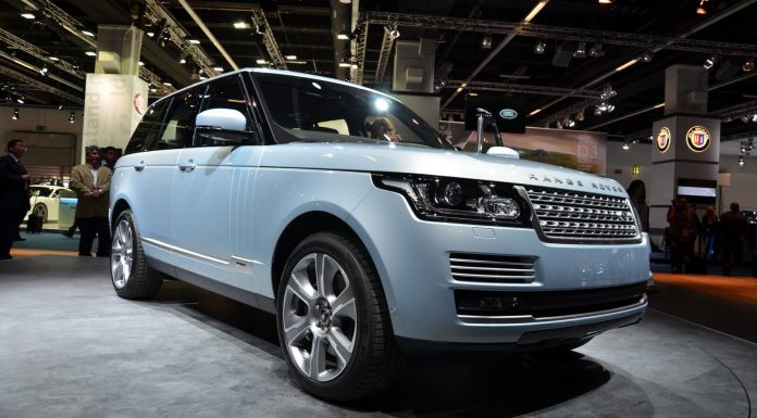 Range Rover Hybrid at Frankfurt