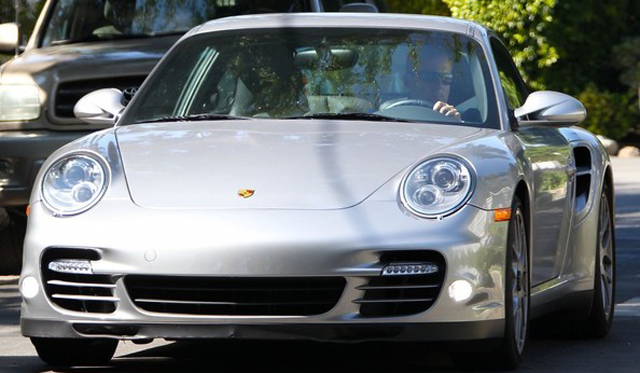Steve Carrell Spotted in his Porsche 911 Turbo
