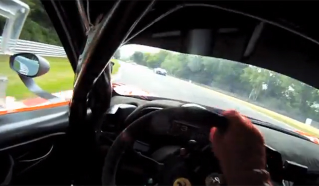 Video: Driver's Eye From Ferrari 458 GT3 at Brands Hatch