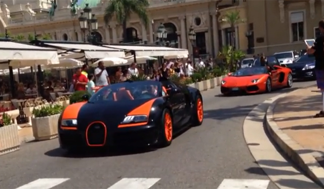 Video: Top Gear Spotted With Bugatti Veyron and Lamborghini Aventador