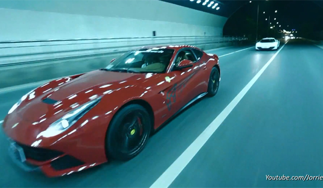 Video: Loud Tunnel Sounds From McLaren 12C and Ferrari F12 Berlinetta