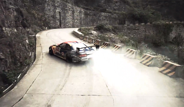 Video: Red Bull's Insane 99-Turn Chinese Drifting Spectacular