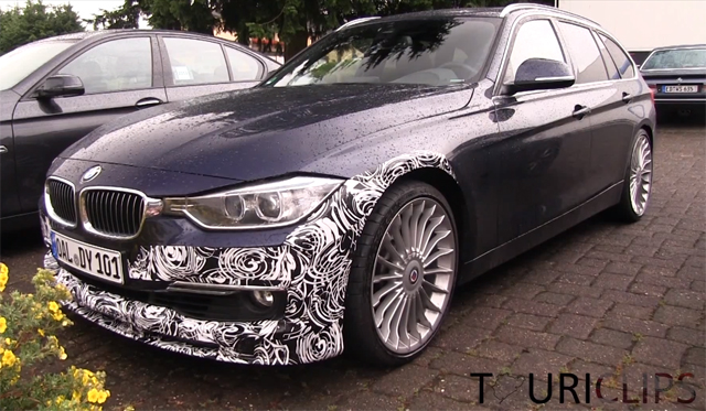 Video: 2014 Alpina B3 BiTurbo and 2014 D3 Touring at the 'Ring