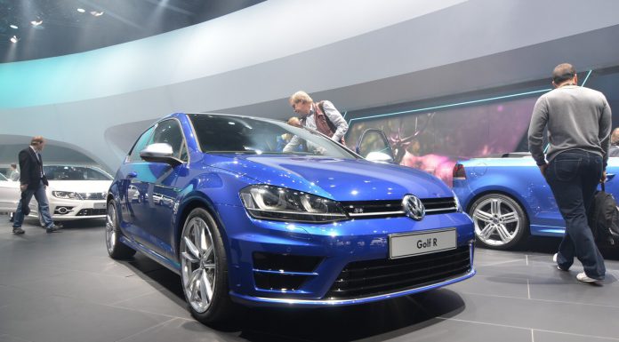 Volkswagen Golf R at Frankfurt