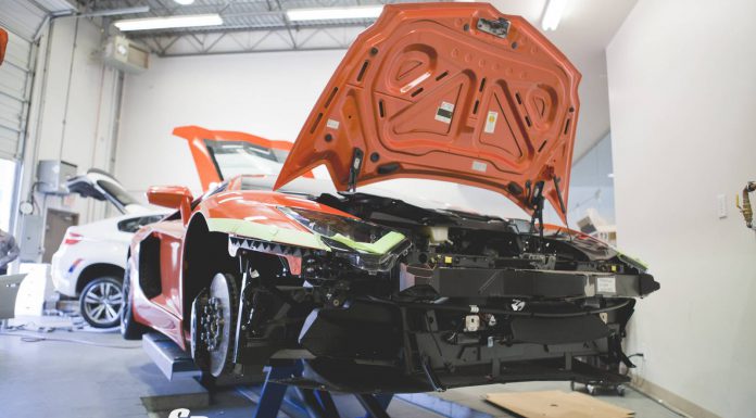 SR Auto Group Working on Canada's First Liberty Walk Lamborghini Aventador