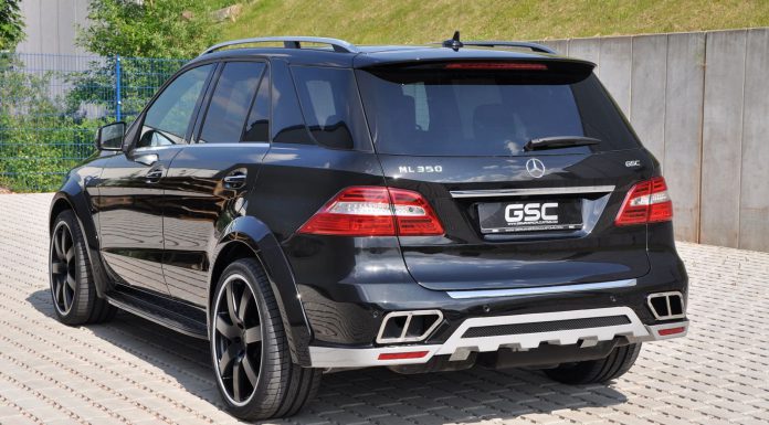 German Special Customs Wide Body Kit for Mercedes-Benz ML-Class