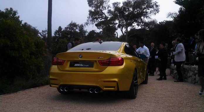 Monterey 2013: BMW M4 Coupe Concept Live