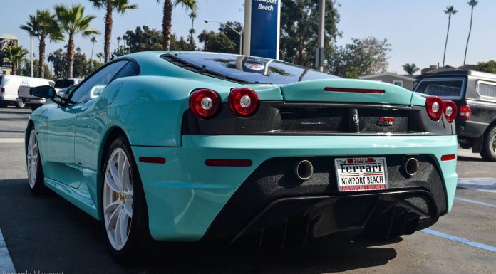 Tiffany Blue Ferrari 430 Scuderia Spotted in California