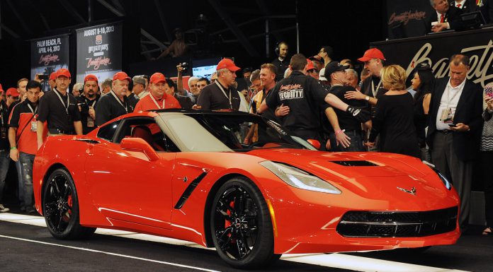 NASCAR Team Owner Receives his $1.1 Million 2014 Corvette Stingray