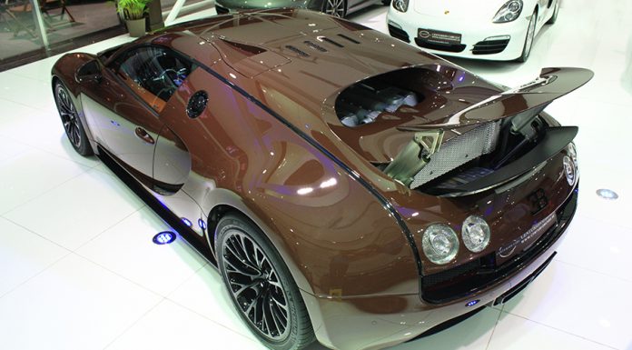 Dark Brown Bugatti Veyron Super Sport Still Sticking Around