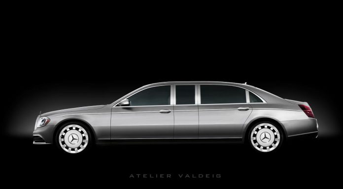 2014 Mercedes-Benz S-Class Pullman Rendered