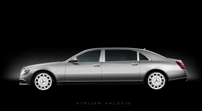 2014 Mercedes-Benz S-Class Pullman Rendered