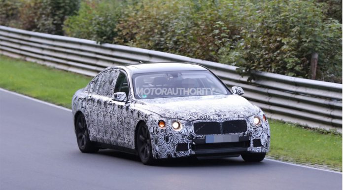 Next-Gen BMW 7-Series Does Its Thing at the Nurburgring
