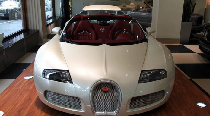 White 2010 Bugatti Veyron Grand Sport Could be Yours (If You're Rich)