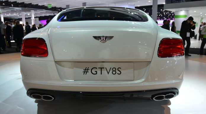 Bentley Continental GT V8 S Coupe at Frankfurt Rear