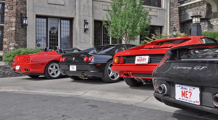 His and hers Ferrari's