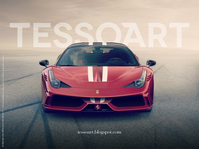 Ferrari 458 Speciale Receives Tessoart Facelift