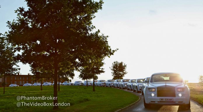 Photo Of The Day: 17 White Rolls-Royces