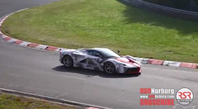 LaFerrari Nurburgring Spy Video