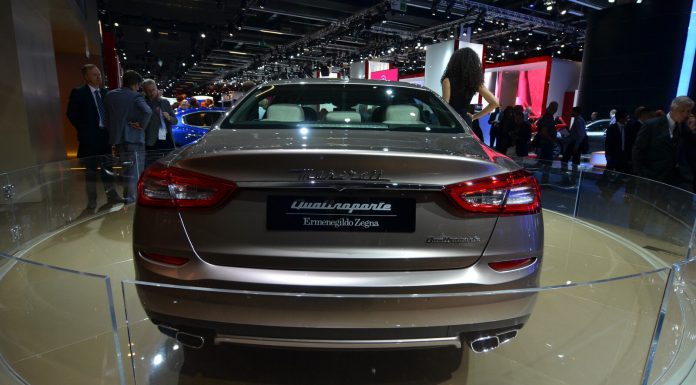 Maserati Quattroporte Ermenegildo Zegna Limited Edition at Frankfurt