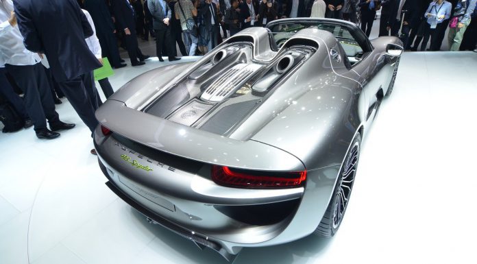 Porsche 918 Spyder Rear