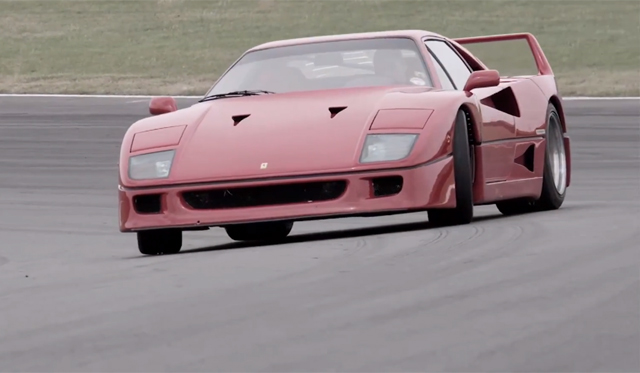 Car Pornography At Its Finest: Chris Harris Thrashes Ferrari F40 and F50!