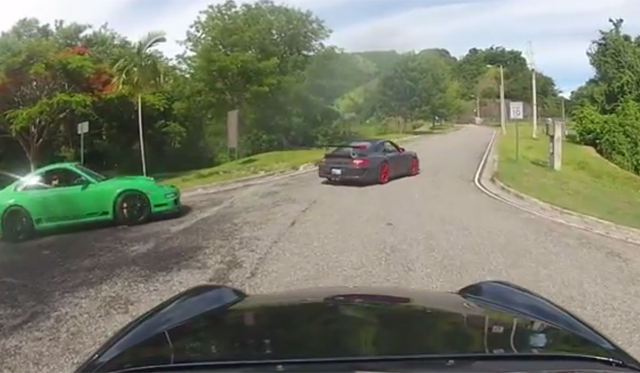 Porsche 911 Convoy Sweeps Through Puerto Rican Mountains