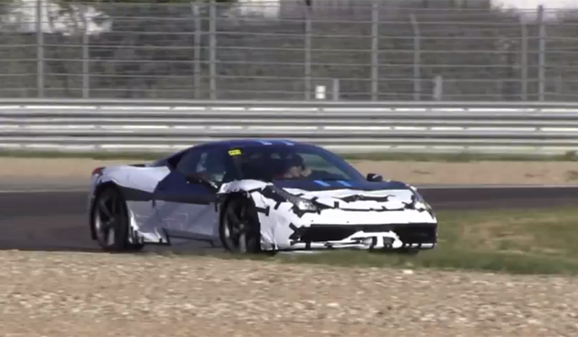 Ferrari 458 Speciale Sprints at Fiorano