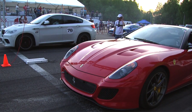 SUVs vs Ferrari 599 GTO. Who Wins?