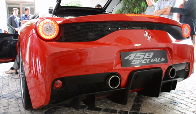 Hear the Ferrari 458 Speciale Roar!