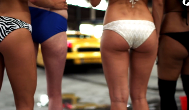 Dream Come True! Bikini-Clad Playboy Playmates Washing Lamborghini Gallardo