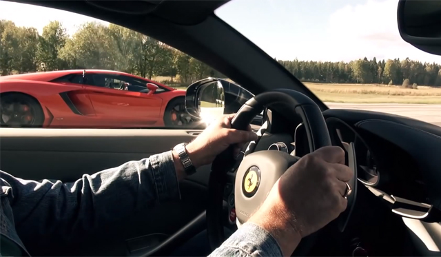 What's Faster, the Lamborghini Aventador or Ferrari F12?