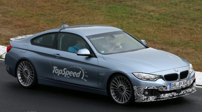 2014 Alpina B4 Coupe Track Testing